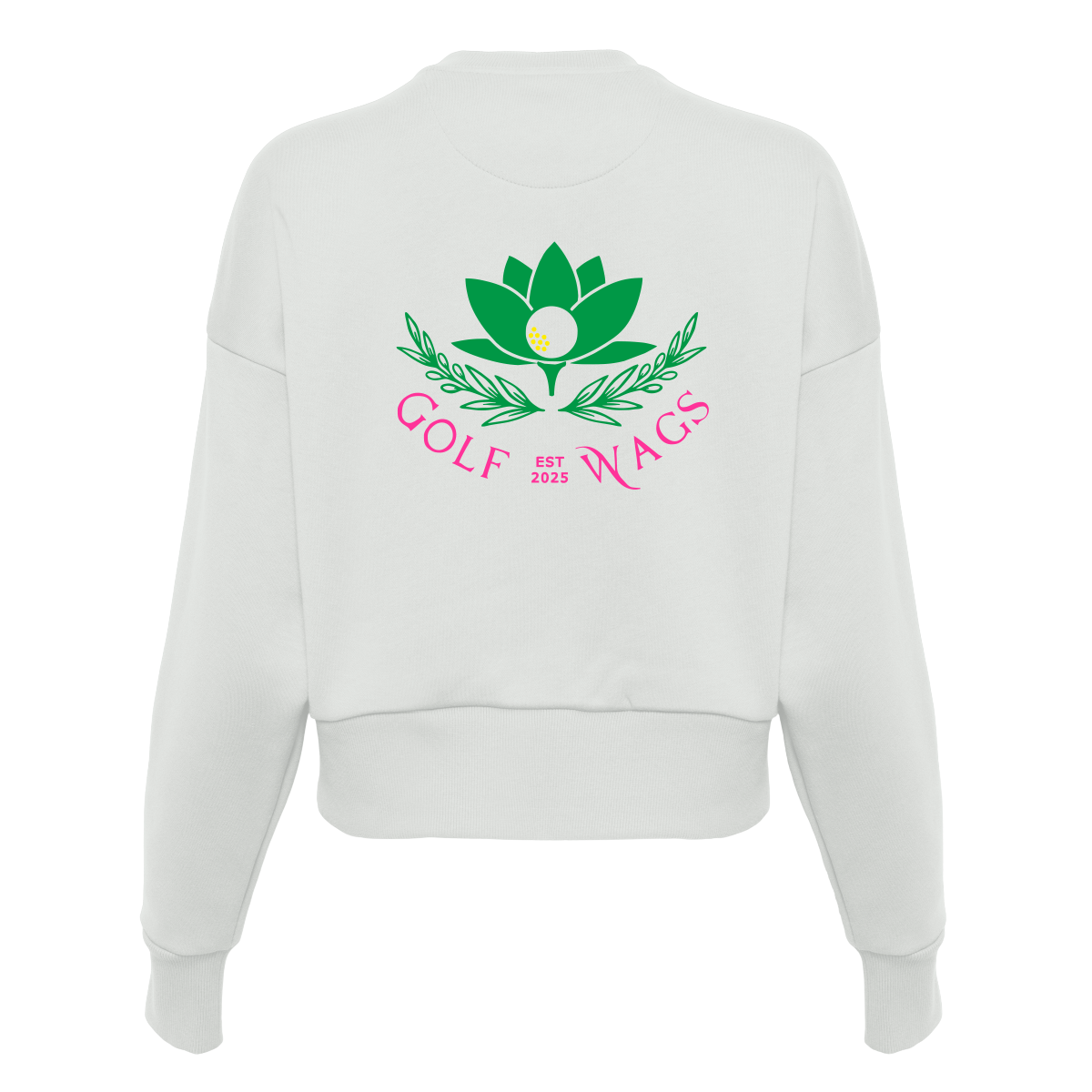 Masters Edition Cropped Sweater in Bone
