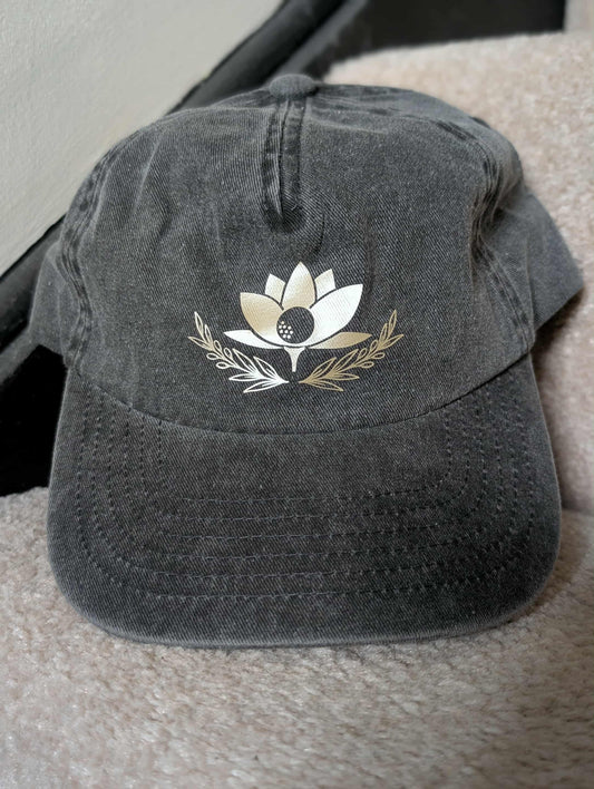 Logo Relaxed fit cap in Black