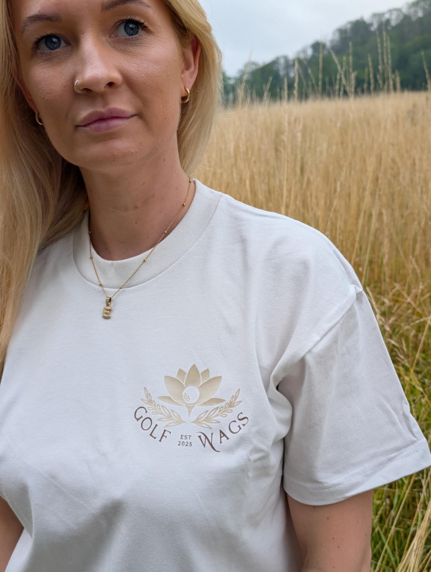 Oversized T-Shirt in Bone
