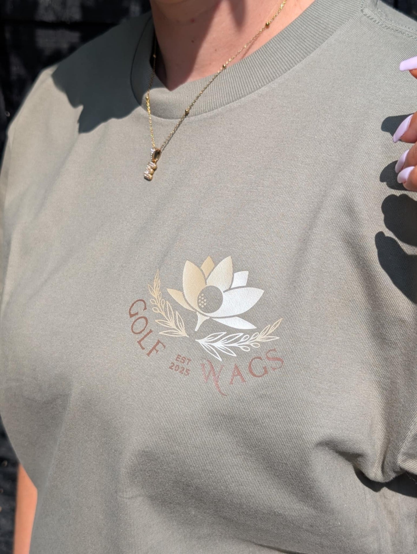 Oversized T-Shirt in Olive