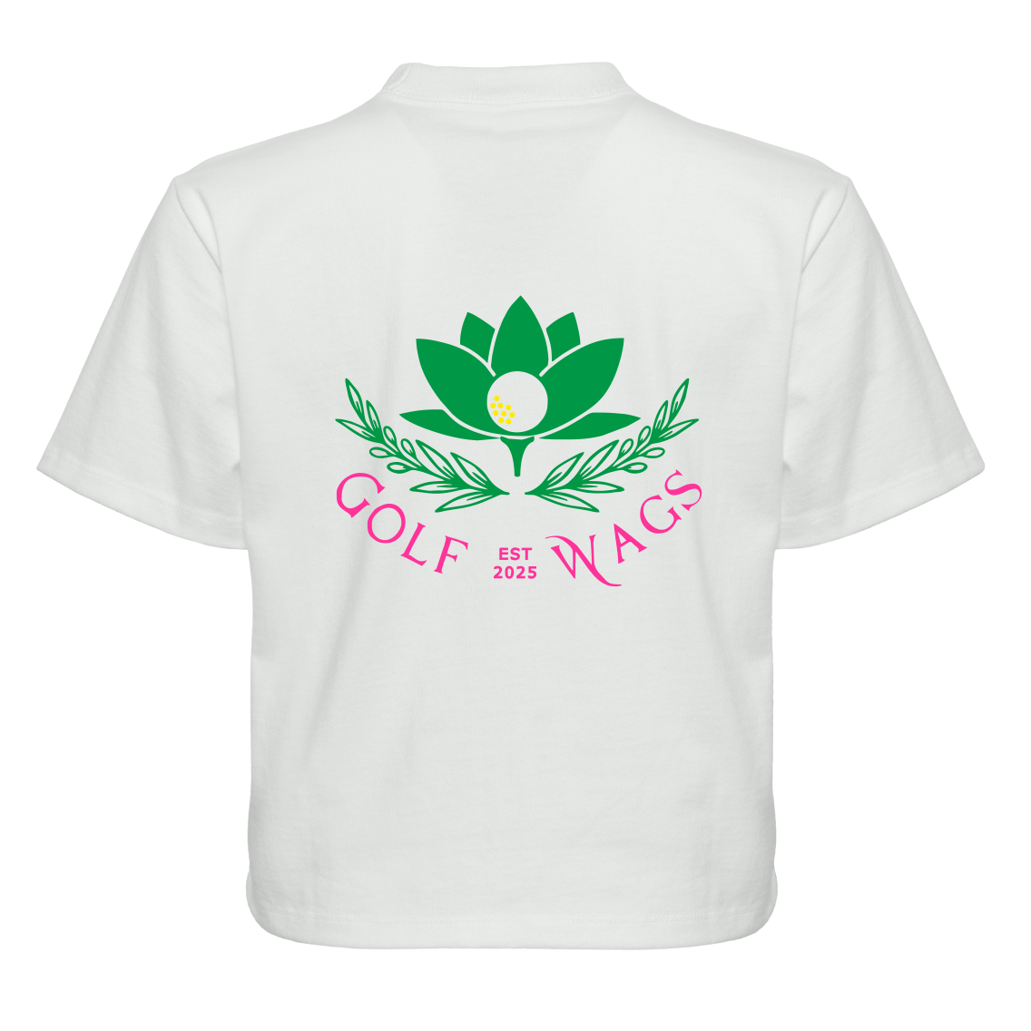 Masters Edition Cropped Tee in White