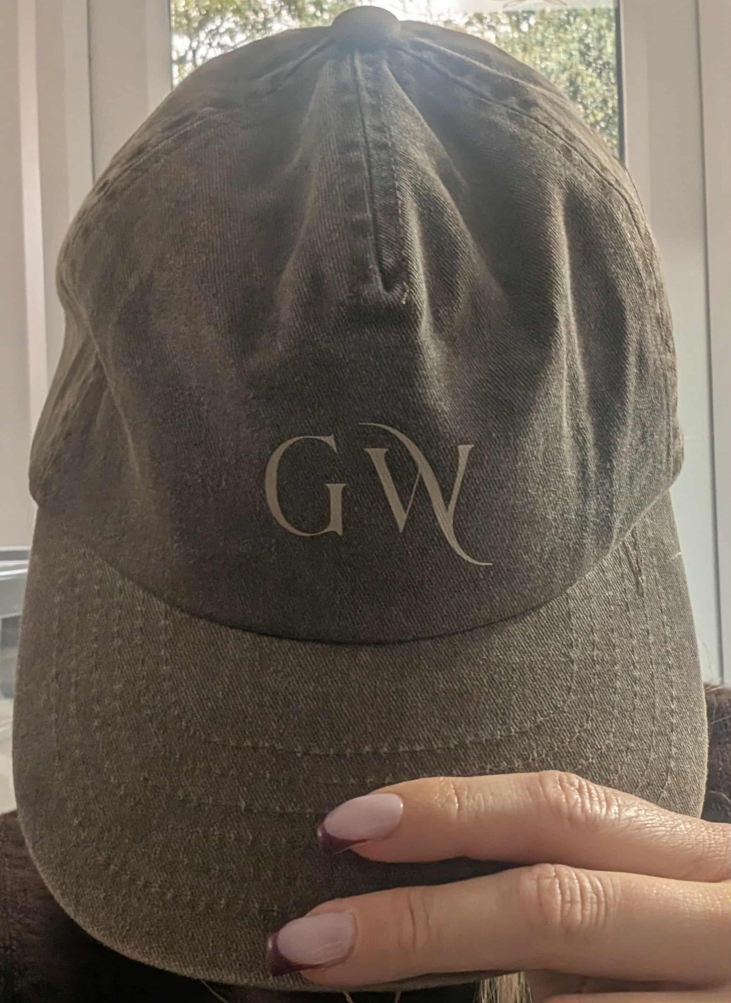 GW Logo Relaxed fit cap in Chocolate
