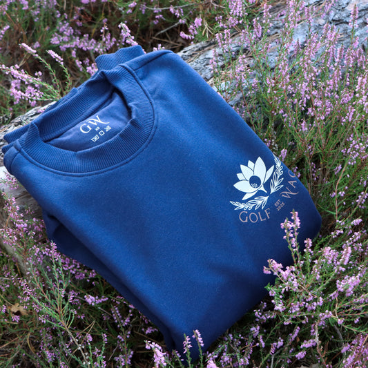 Oversized sweater in Navy