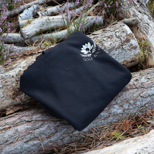 Oversized hoodie in Black