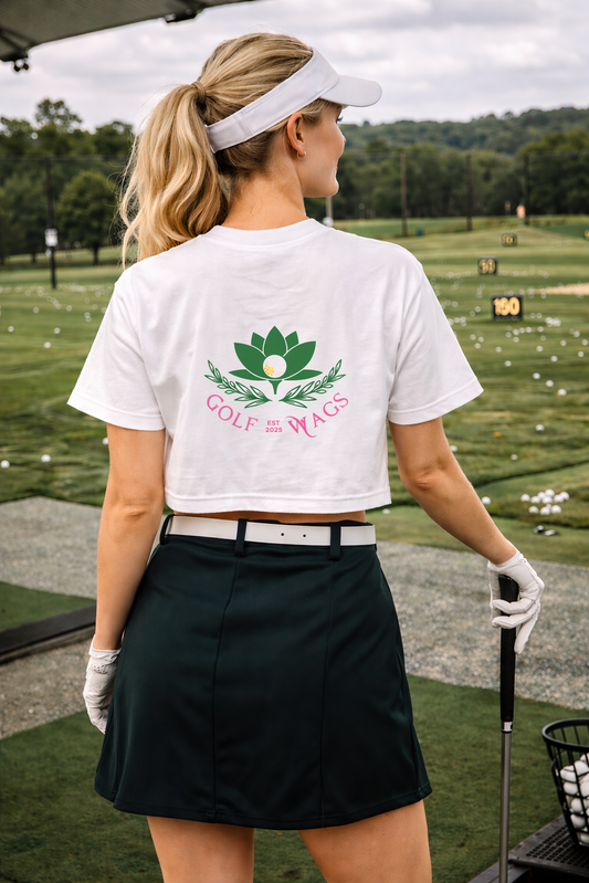 Masters Edition Cropped Tee in White