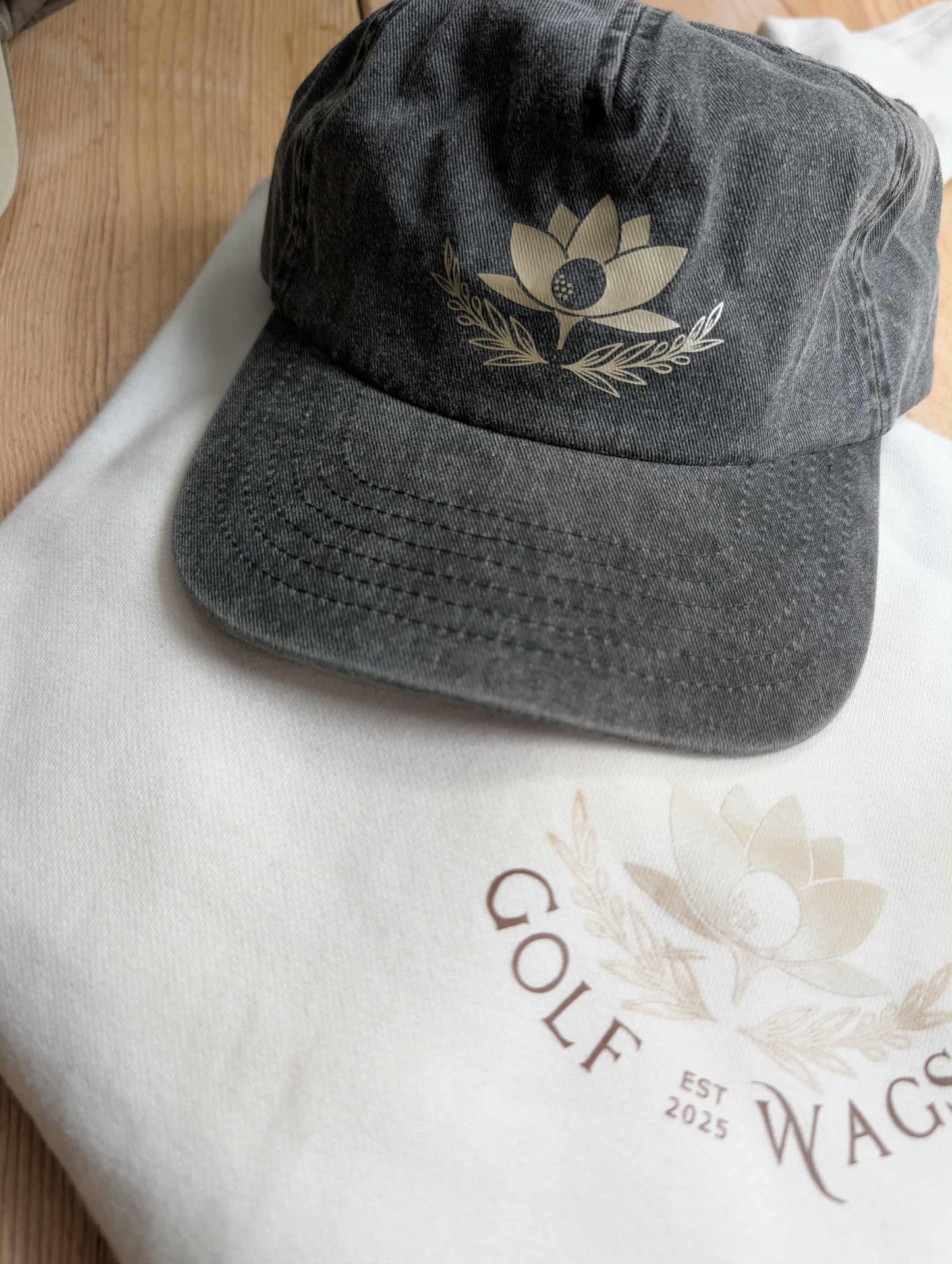 Logo Relaxed fit cap in Black