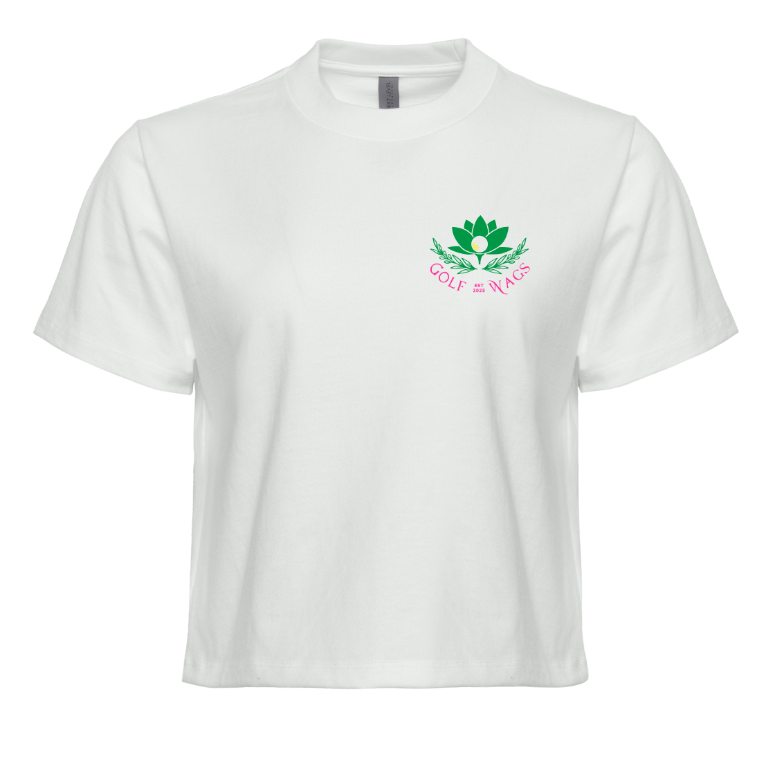Masters Edition Cropped Tee in White